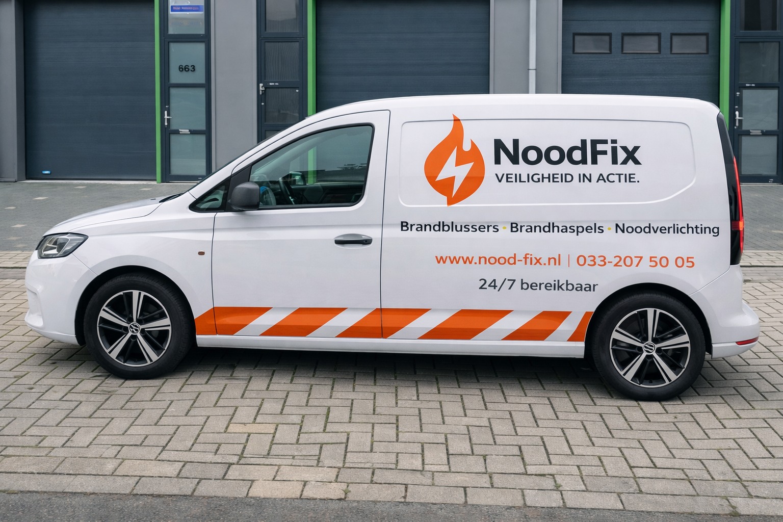 NoodFix bedrijfswagen - 24/7 bereikbaar